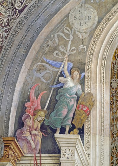 Two Angels (detail) by Filippino Lippi